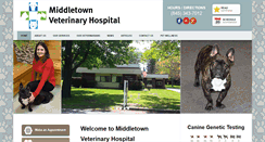 Desktop Screenshot of middletownveterinary.net